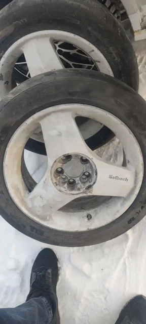 Продажа дисков с летней резиной R16 сверловка 5*100 - Шины и диски в Новосибирск