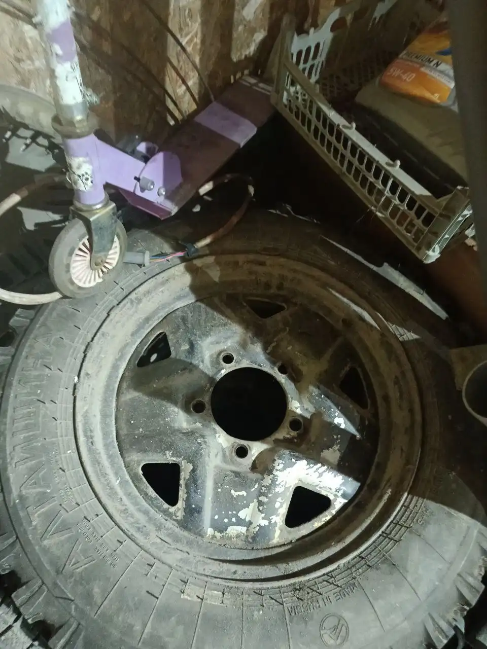 Продам АКПП Виста 4СФЕ и колеса Нива - Автозапчасти (Запчасти) в Новосибирск