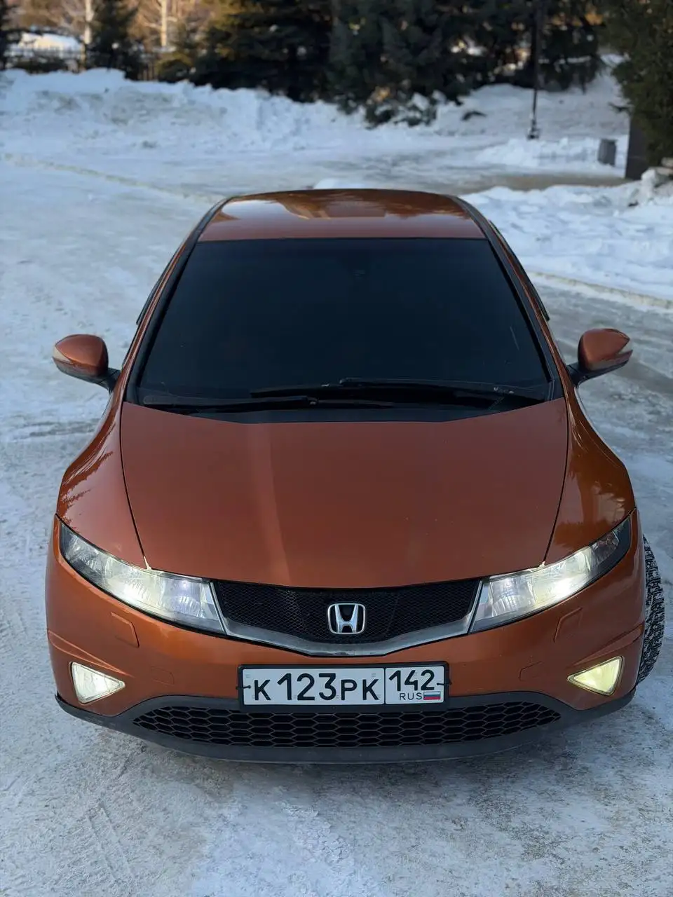 Honda Civic 2008 года с роботизированной коробкой передач - Легковые автомобили (Авто) в Новосибирск