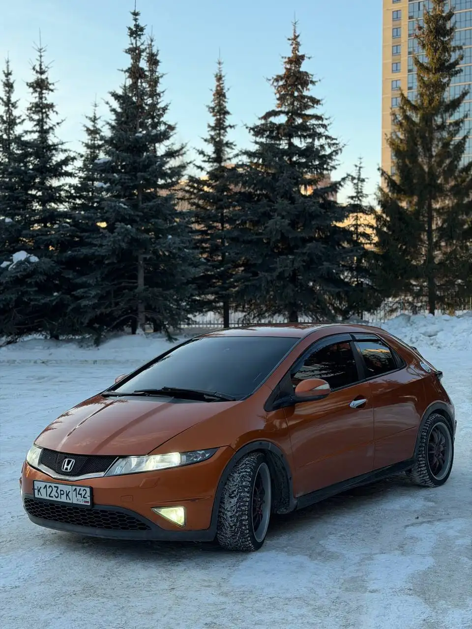 Honda Civic 2008 года с роботизированной коробкой передач - Легковые автомобили (Авто) в Новосибирск