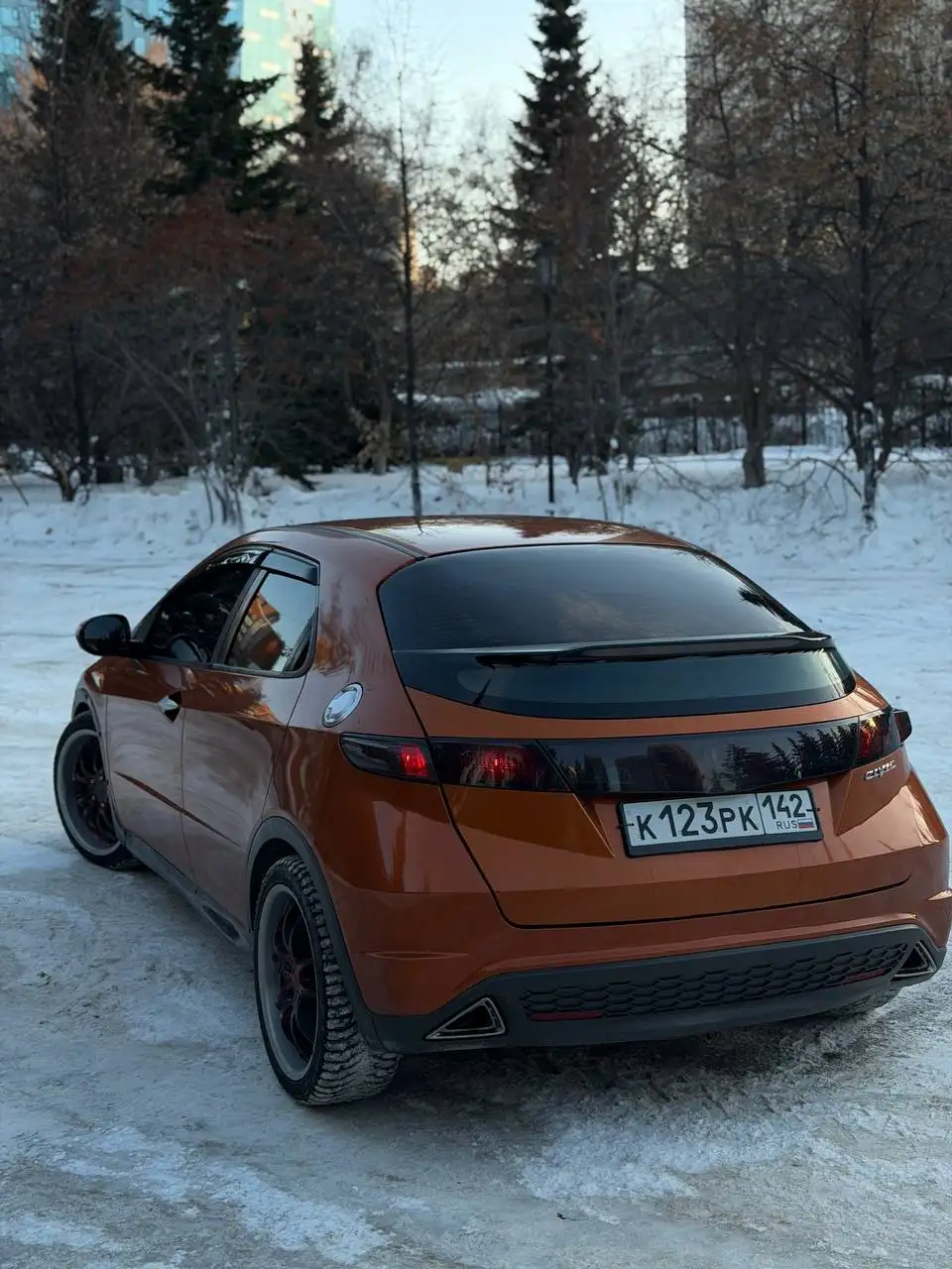 Honda Civic 2008 года с роботизированной коробкой передач - Легковые автомобили (Авто) в Новосибирск