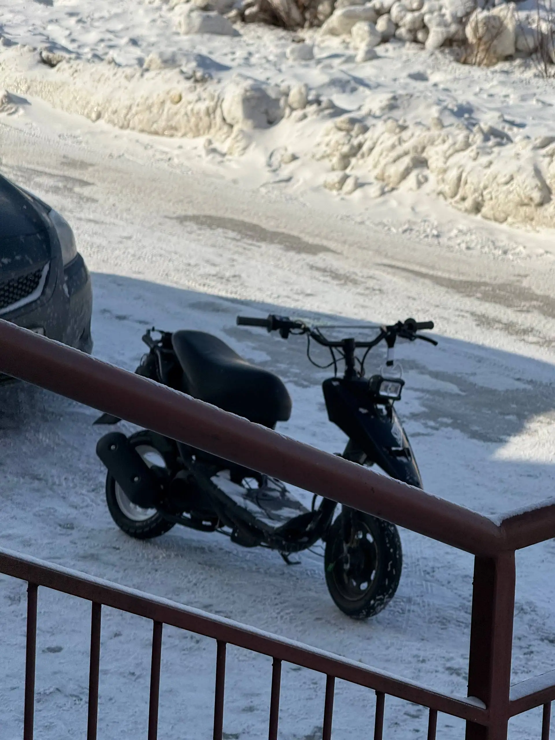 Продажа скутера Suzuki Let's 2 с доработками - Мотоциклы и скутеры (Авто) в Новосибирск