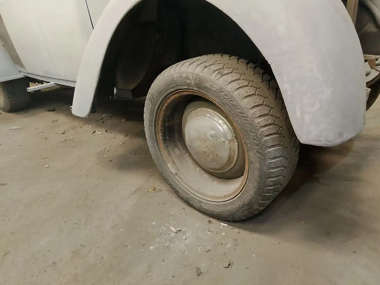 Москвич 401 1955 года - не законченный проект