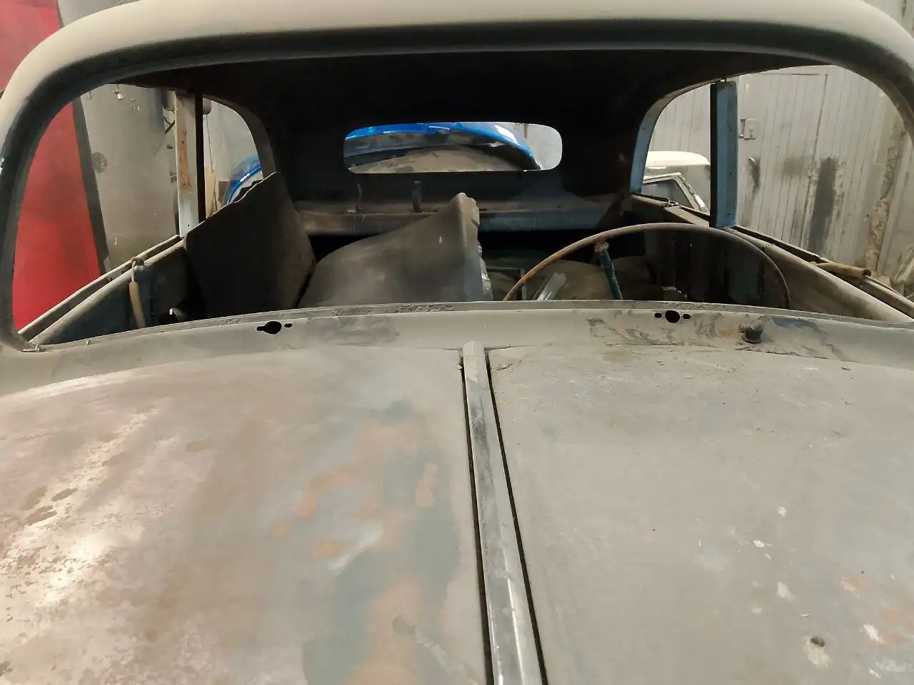 Москвич 401 1955 года - не законченный проект