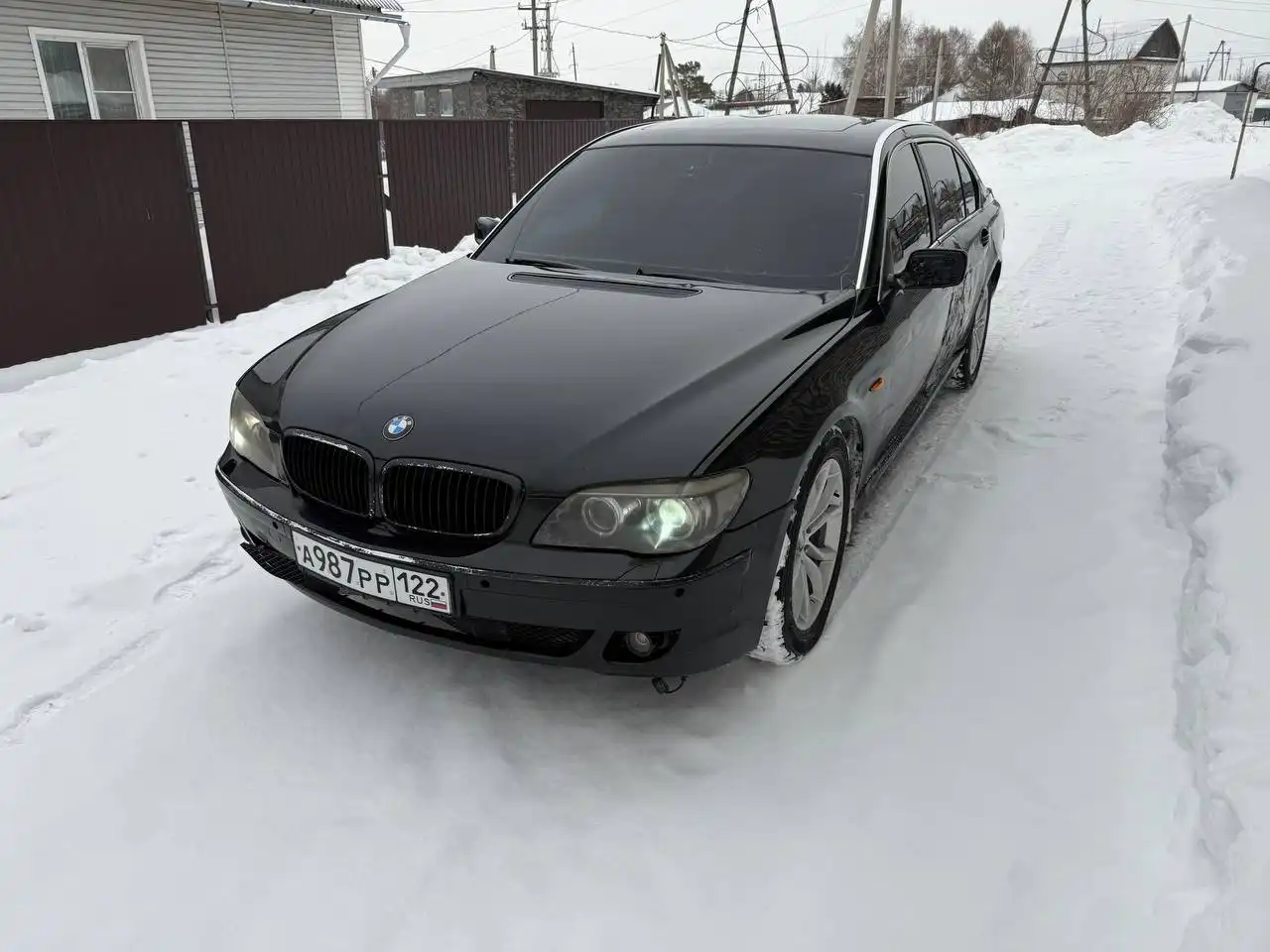 BMW 740LI 2007 года выпуска