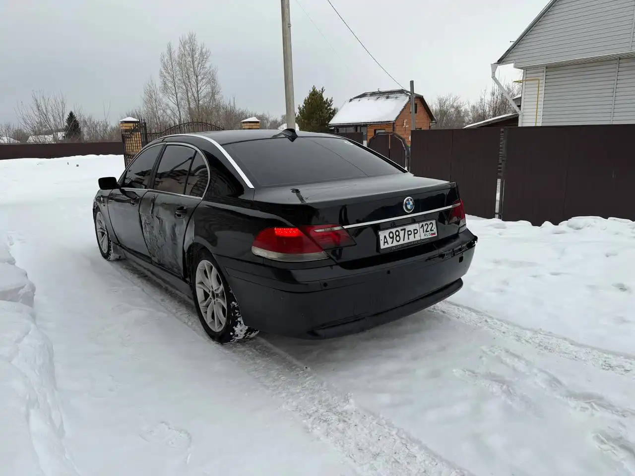 BMW 740LI 2007 года выпуска