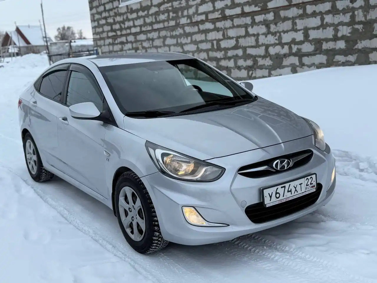 Hyundai Solaris 2011 года выпуска - Легковые автомобили (Авто) в Барнаул