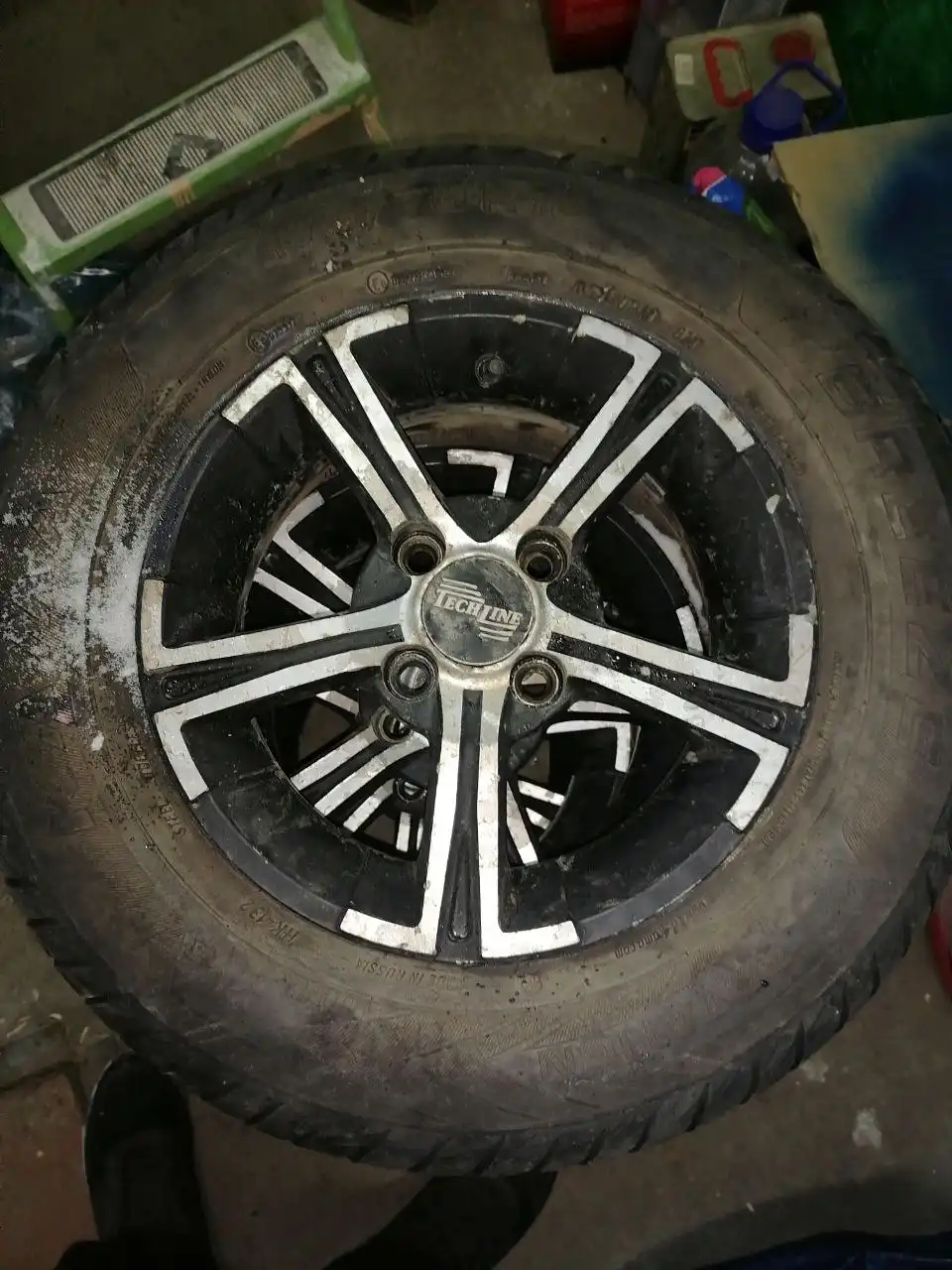 R13 на новой летней резине - Шины и диски (Запчасти) в Барнаул