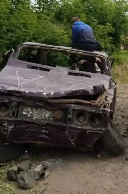 Ездила бабушка за хлебом и обратно