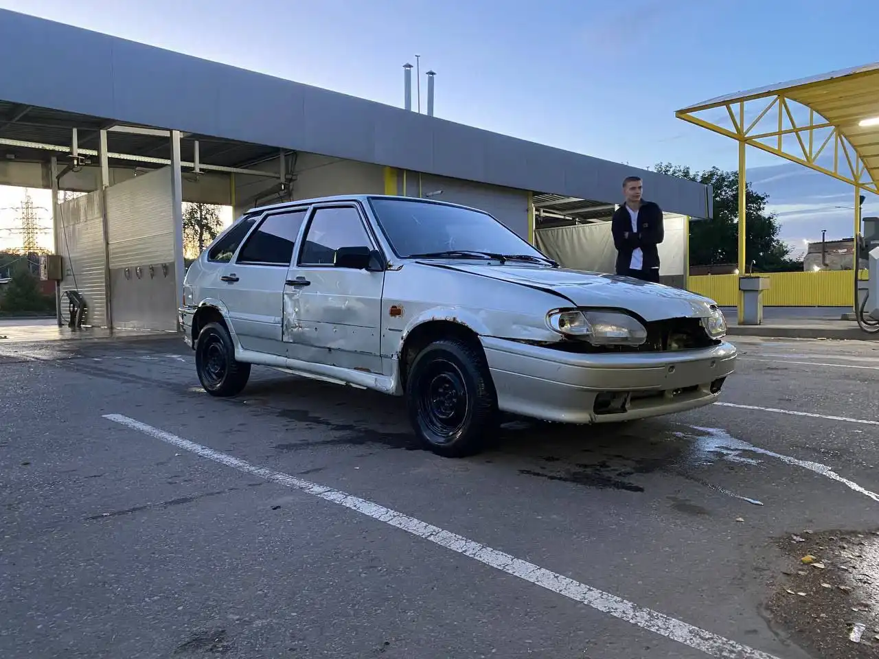 ВАЗ 2114 без тормозов