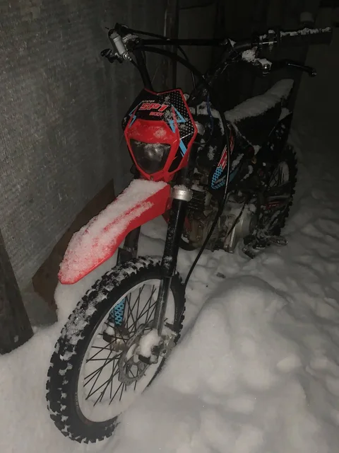 Пит байк 150 кубов 14лш 95к или обмен на жигу 2106-2105-2107 - Авто в Саранск