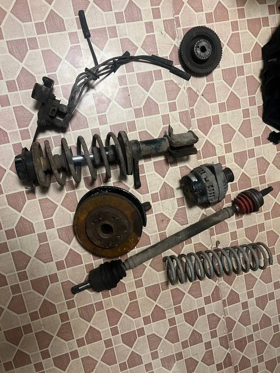 Продажа генератора, ступицы, высоковольтных и привода с гранатами