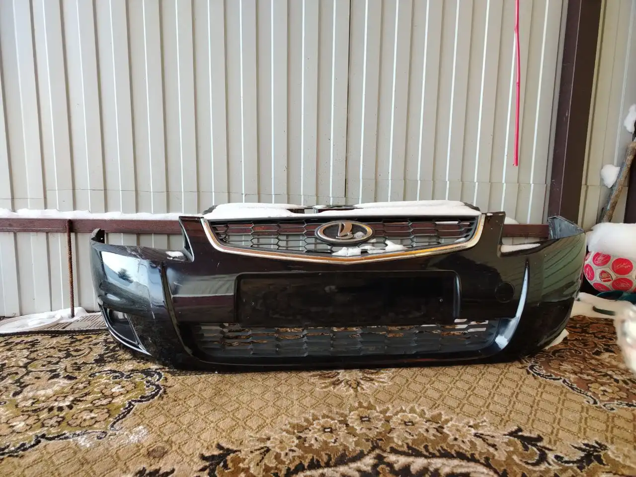 Продажа бампера Приора 2 с ледами и зимней резины Нордман - Запчасти (Авто) в Саранск