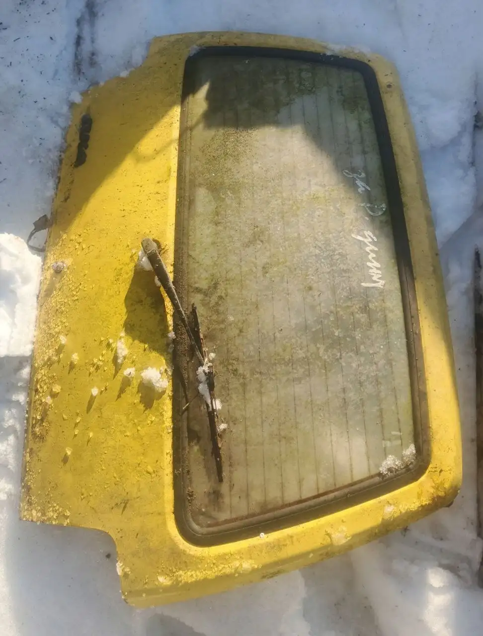 Продам детали на Оку: дверь правая и крышка багажника - Автозапчасти (Запчасти) в Саранск