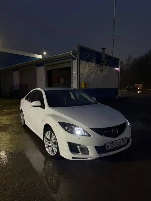 Mazda 6 GH 2007 года в белом цвете - Авто в Саранск