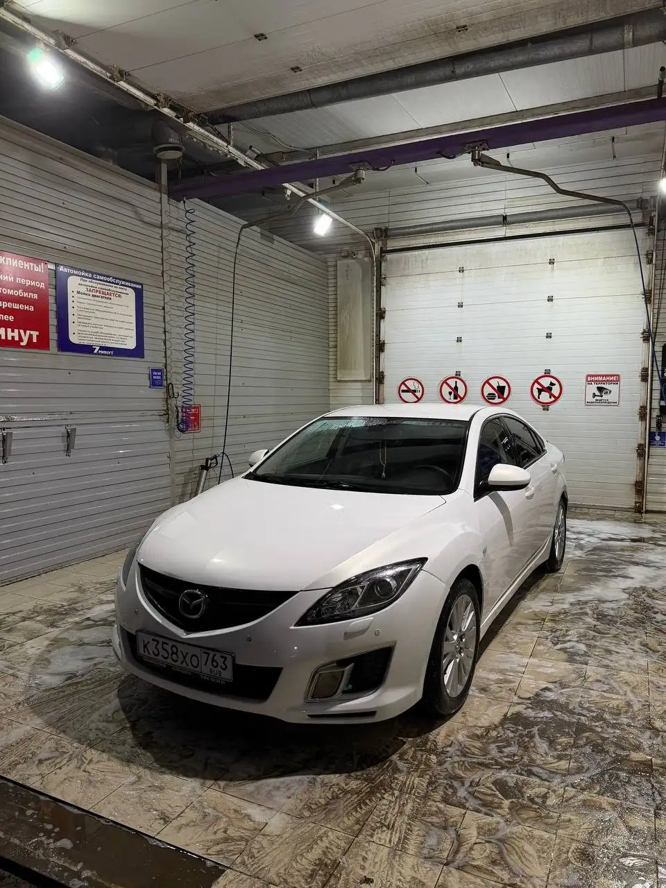 Mazda 6 GH 2007 года в белом цвете - Легковые автомобили (Авто) в Саранск