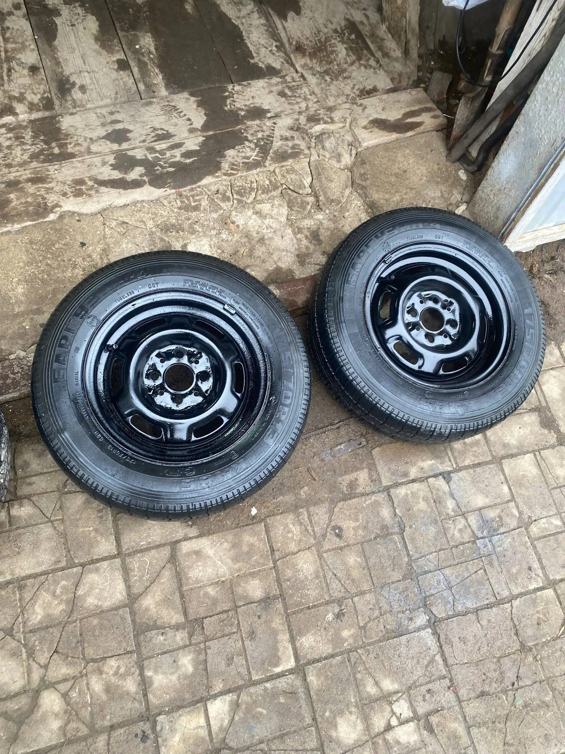 Комплект летних колес R13 175/70 - Шины и диски (Авто) в Саранск