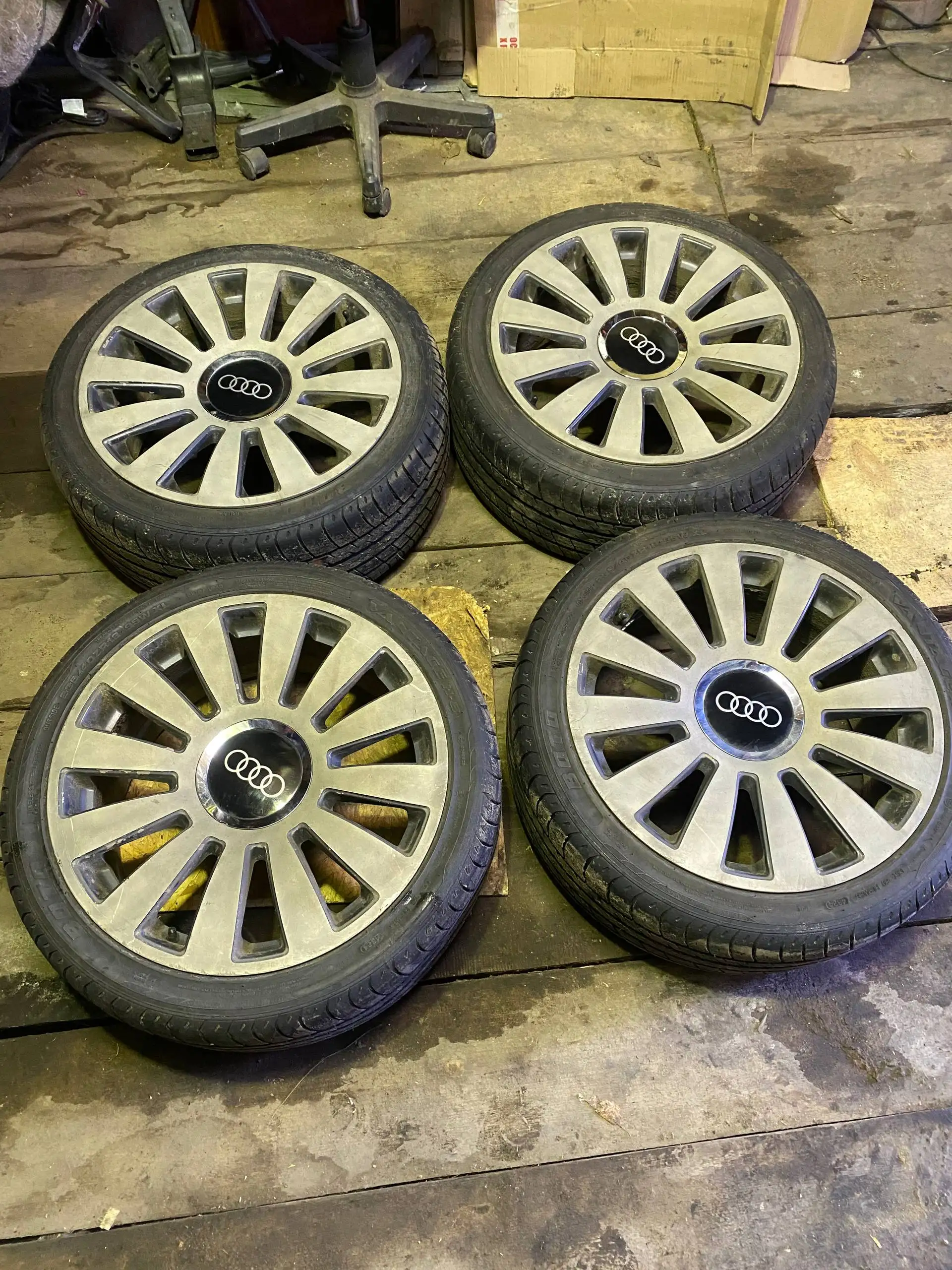 Продам комплект колес R18 235/40 5x112 для автомобилей VAG - Колеса и диски (Запчасти) в Саранск