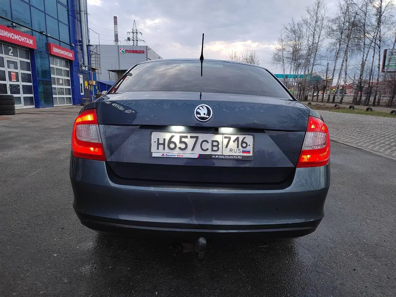 Шкода Рапид 1.6 105 л.с. 2015 г.в. - Легковые автомобили (Авто) в Владимир