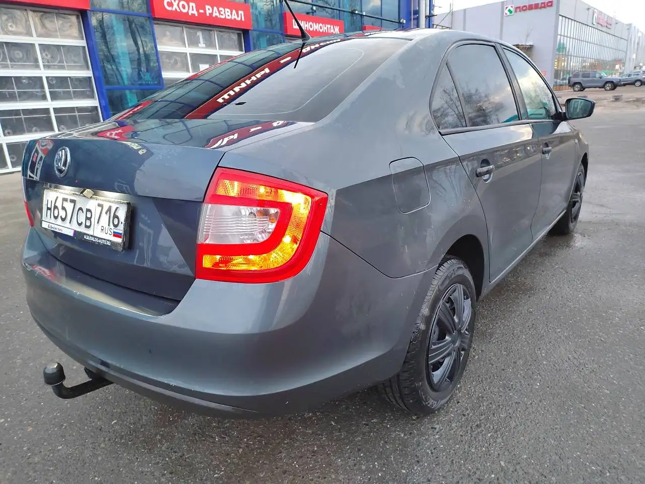 Шкода Рапид 1.6 105 л.с. 2015 г.в. - Легковые автомобили (Авто) в Владимир