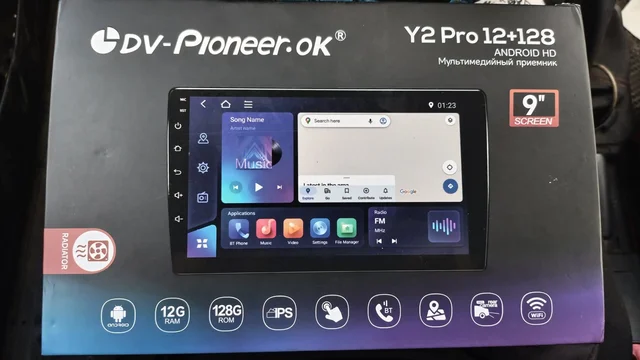 Автомагнитола 2-DIN 9 дюймов Android 15 12/128GB - Зарядные устройства и аккумуляторы в Саранск