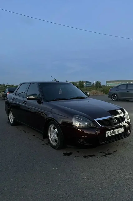 Приора седан 2012 года в отличном состоянии - Passenger cars в Саранск