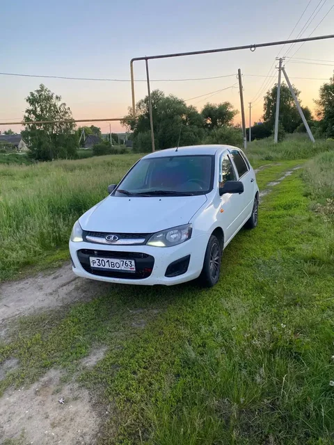Лада Калина 2, 2014 года, с кондиционером - Ford Fiesta в Саранск