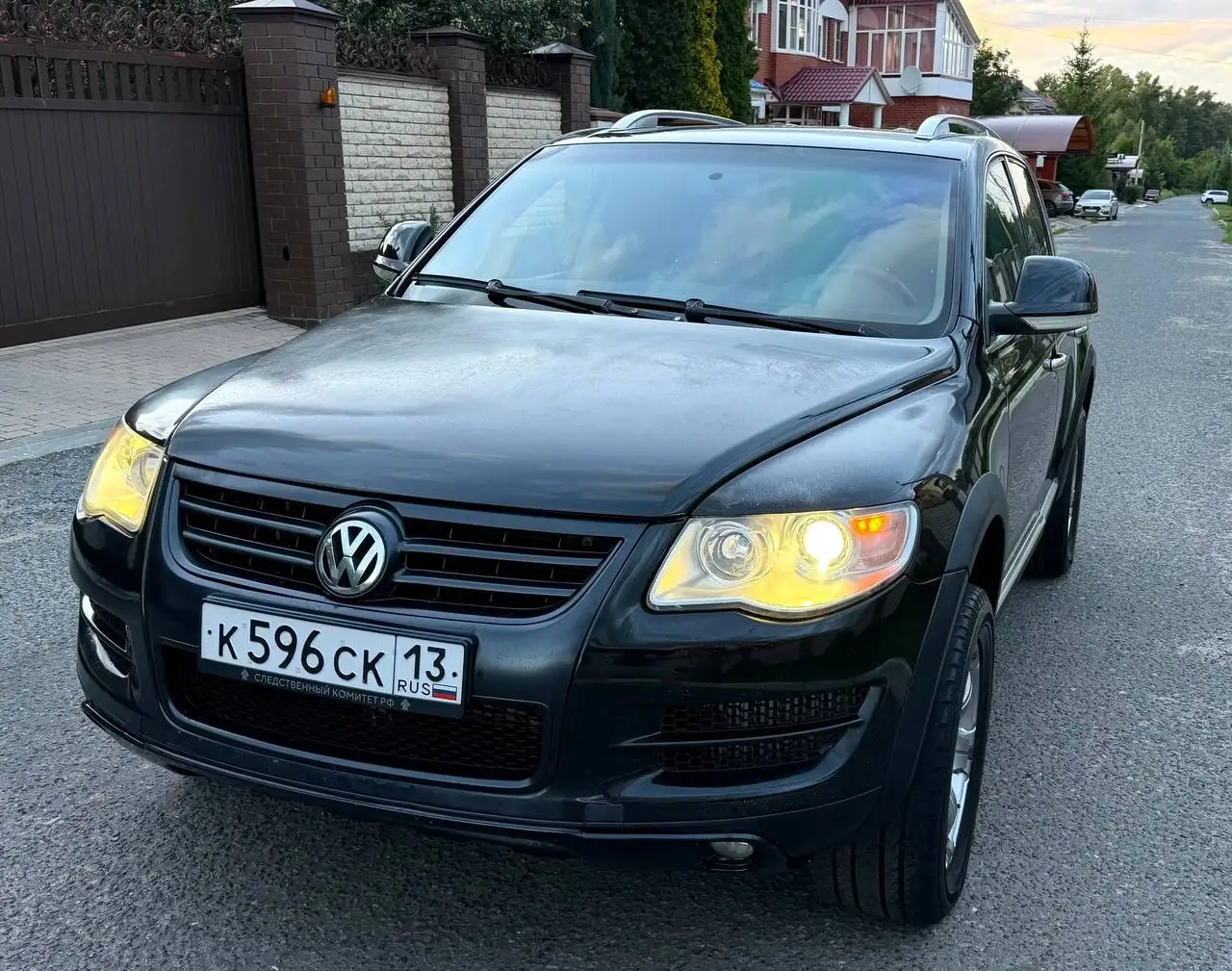 Volkswagen Touareg 2008 с отличным состоянием - Внедорожник (Авто) в Саранск