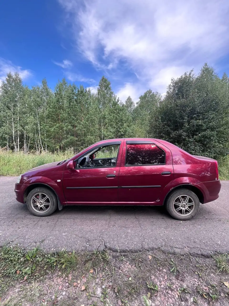 Продажа Renault Logan 2010 года, Красный, 206584 км - Легковые автомобили (Авто) в Кузнецк