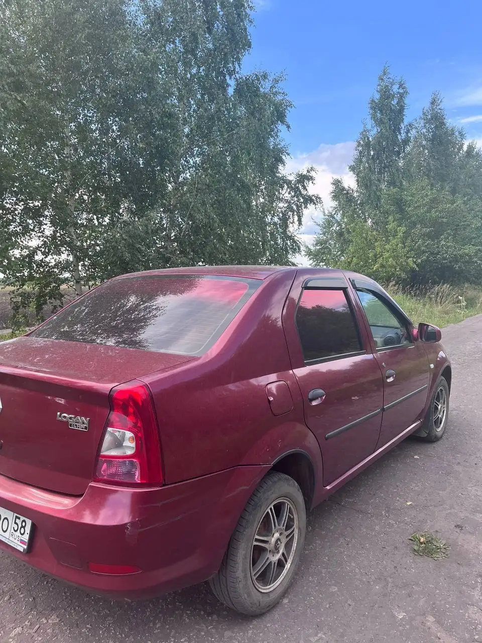Продажа Renault Logan 2010 года, Красный, 206584 км - Легковые автомобили (Авто) в Кузнецк