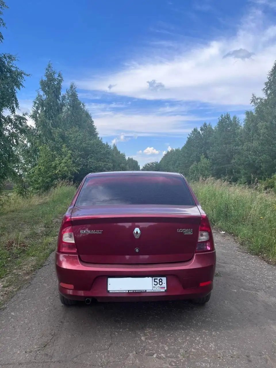 Продажа Renault Logan 2010 года, Красный, 206584 км - Легковые автомобили (Авто) в Кузнецк