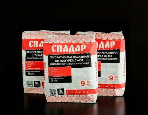 Фасадная теплоизоляционная однослойная штукатурка СПАДАР - eSIM в Неизвестно