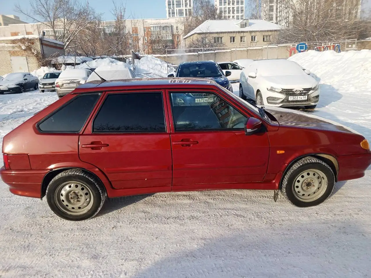 Продам ВАЗ 2114, 2008 года, красный металлик, Пенза - Авто в Пенза