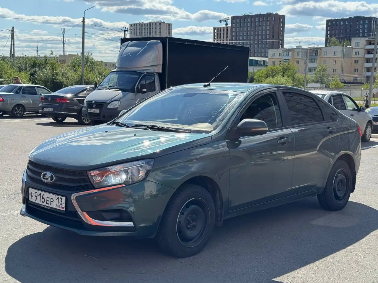 LADA VESTA 2017 года с кондиционером, юридически чистая, на учёте - Легковые автомобили (Авто) в Саранск