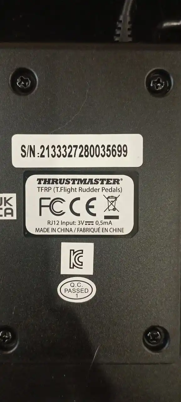 Педали для авиасимуляторов Trustmaster TFRP