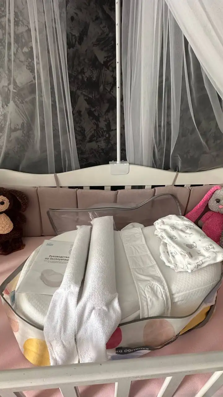 Кокон для новорождённых малышей от 0 до 6 месяцев - Товары для детей в Владивосток