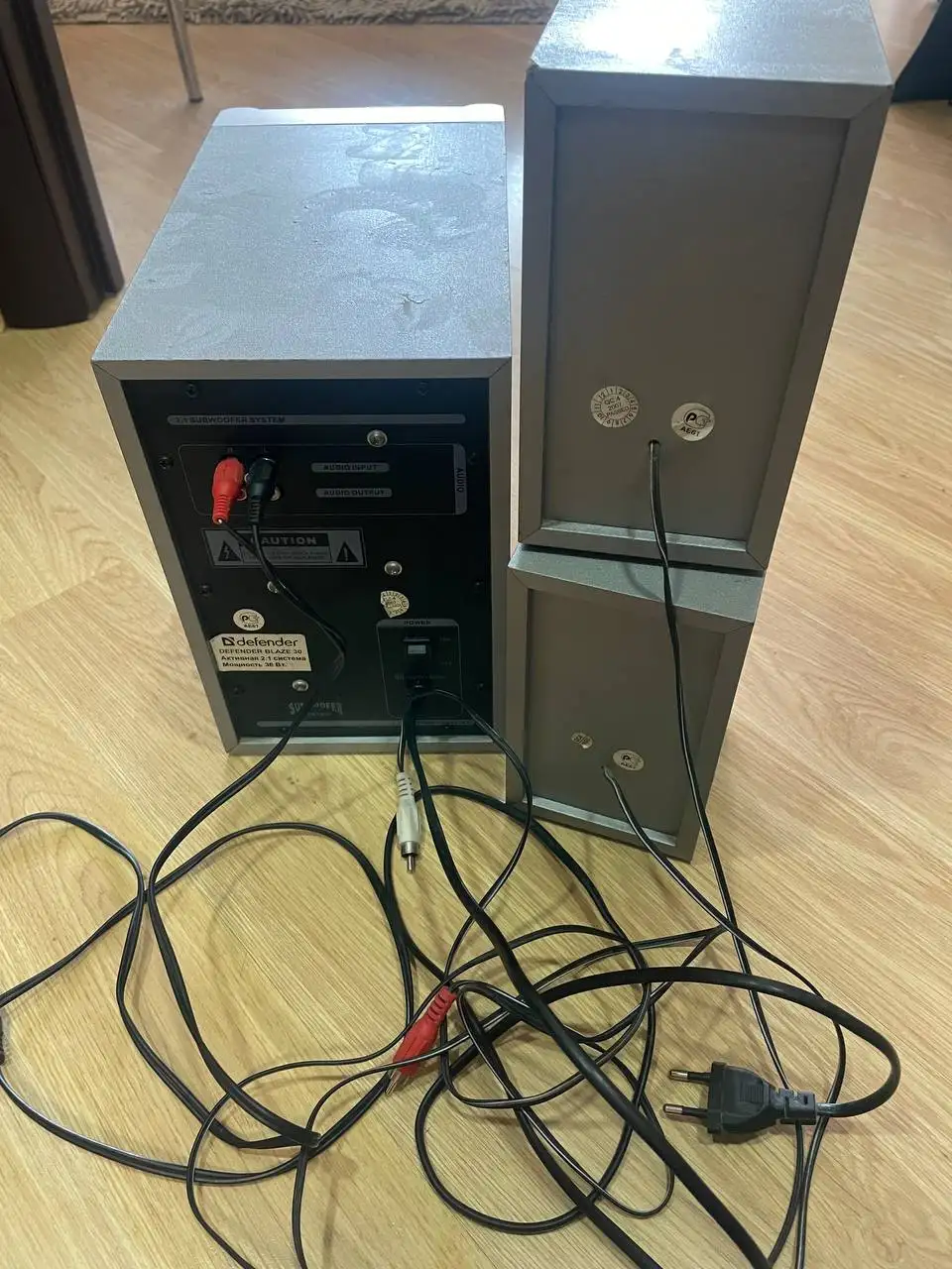 Колонки система 3в1 - Аудиотехника (Электроника) в Владивосток