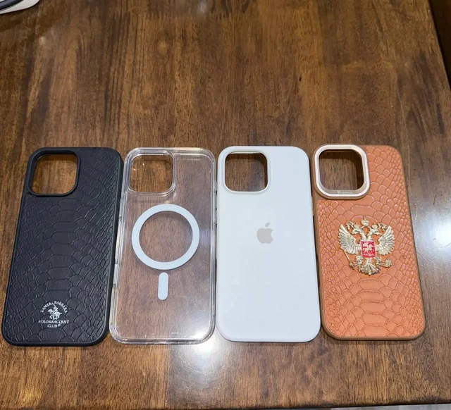 Продам 4 чехла на iPhone 16 Pro Max - Аксессуары для телефонов в Владивосток