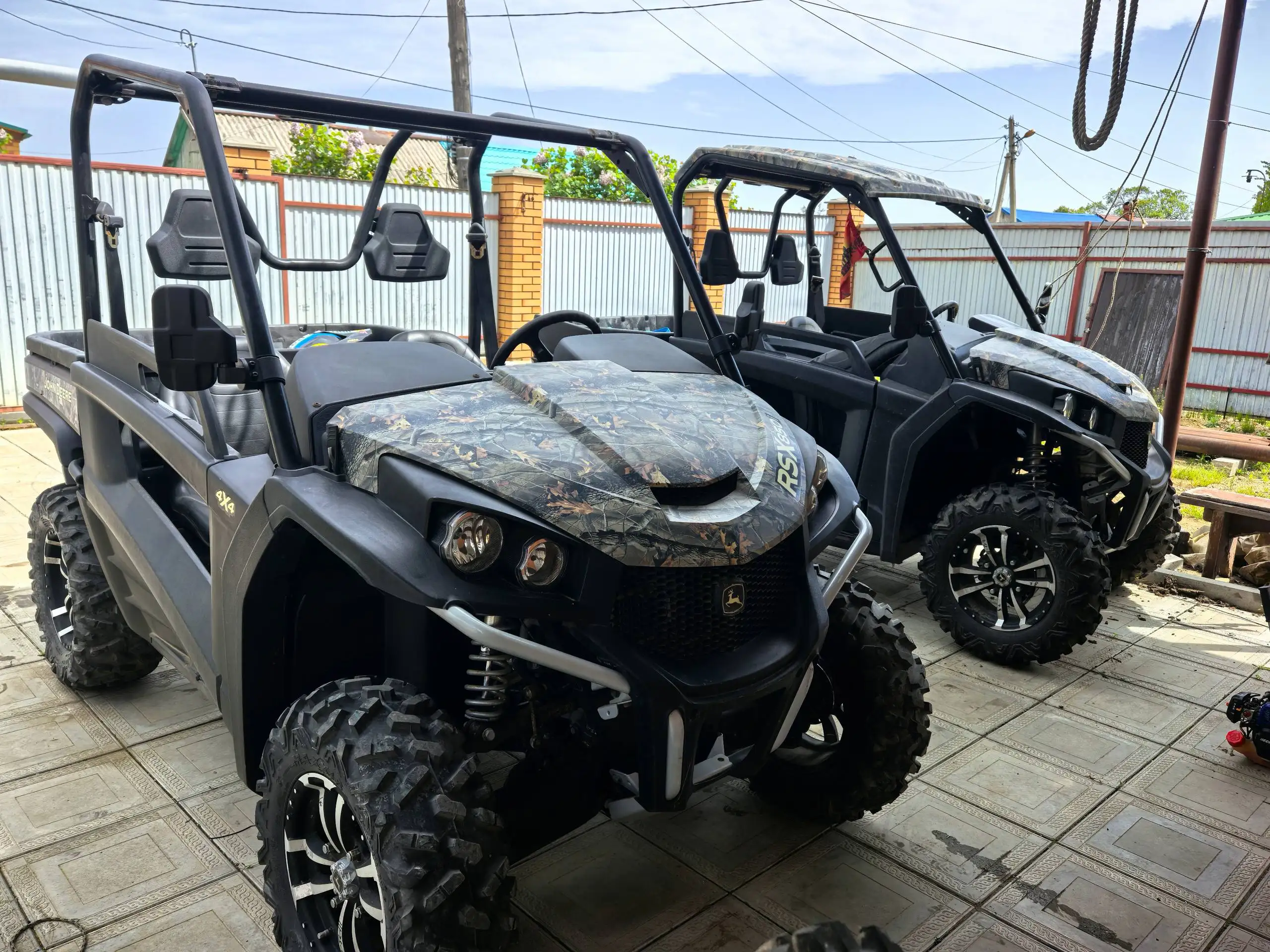 Два квадрика John Deere RSX850i - Квадроциклы (Авто) в Владивосток