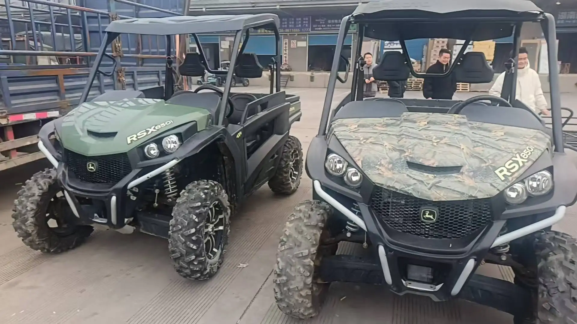 Два квадрика John Deere RSX850i - Квадроциклы (Авто) в Владивосток