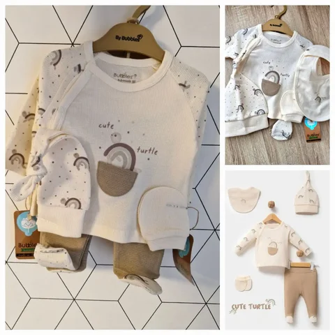 Turkish Cotton Baby Set 5pcs - Товары для детей в Владивосток