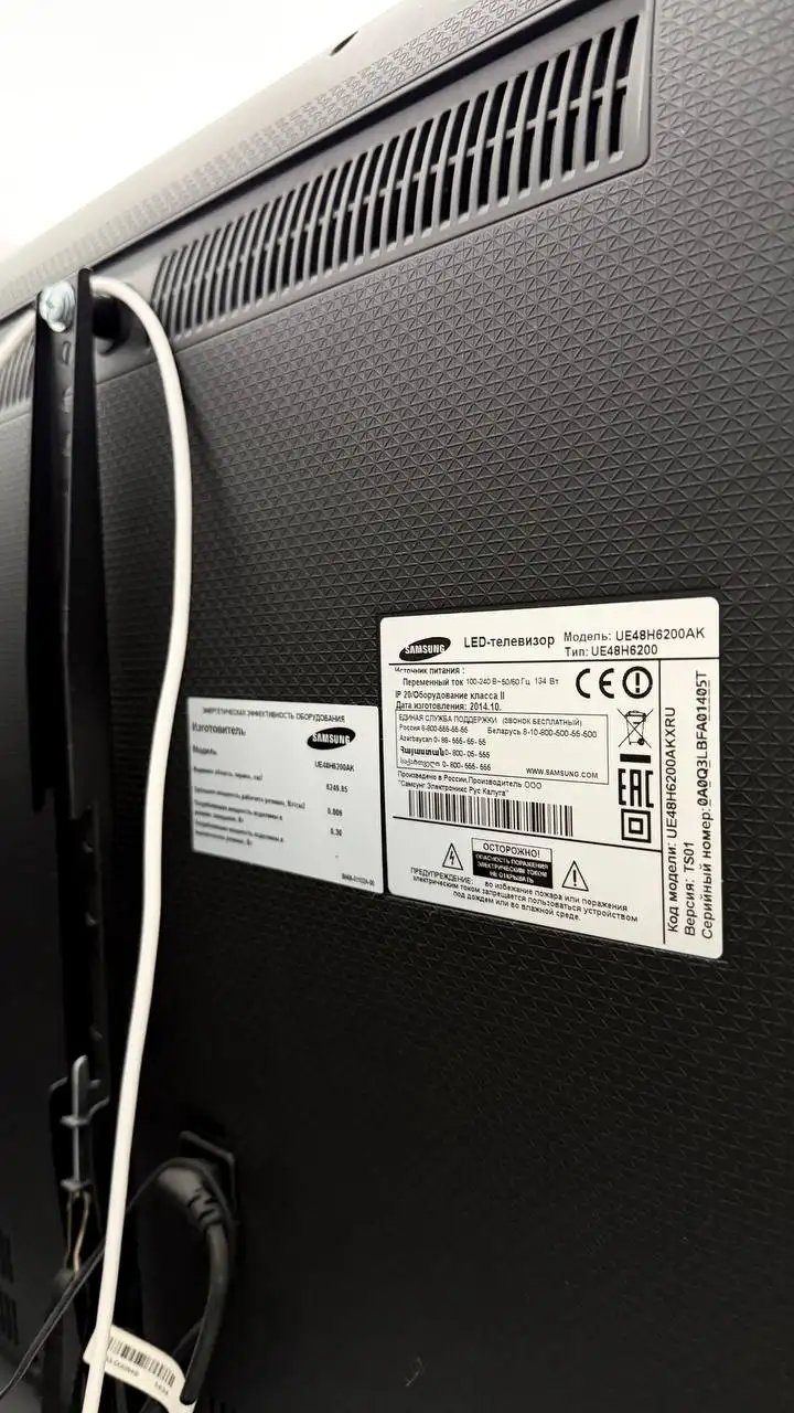 Продам телевизор Samsung UE48H6200 - Телевизоры и проекторы (Электроника) в Артём