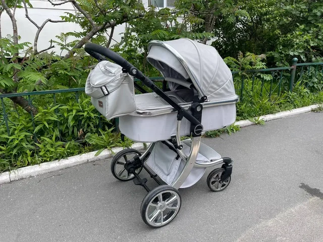 Luxmom коляска 2в1 светло-серый - Рюкзаки-кенгуру в Владивосток