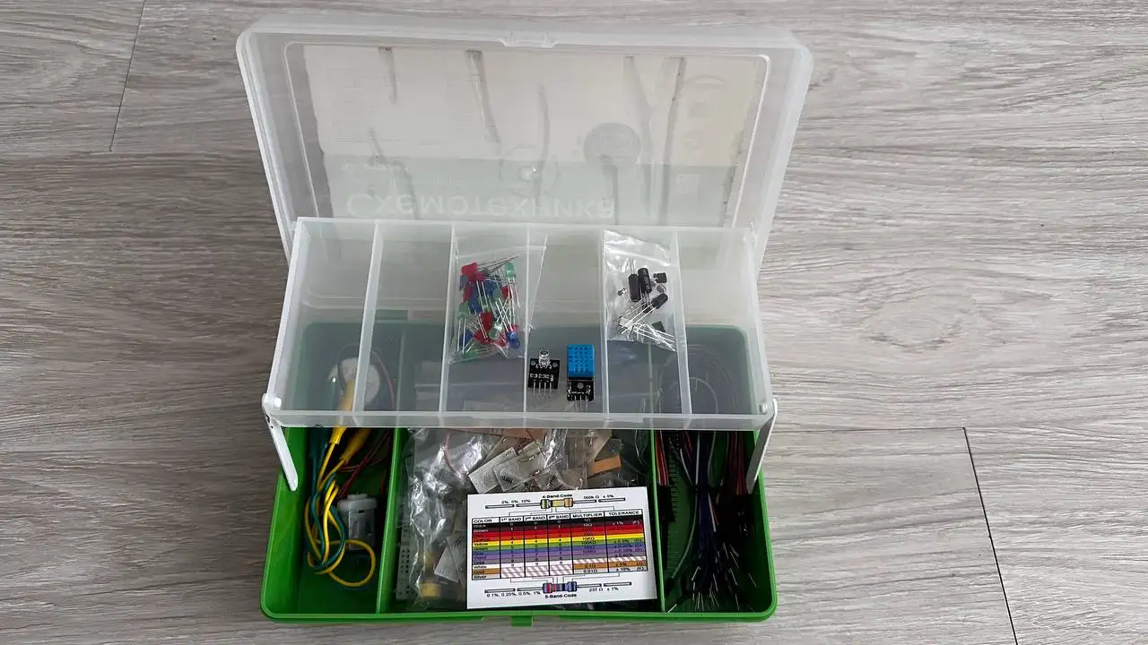 Набор Схемотехники РОББО с Arduino UNO R3 - Радиодетали и компоненты (Электроника) в Владивосток