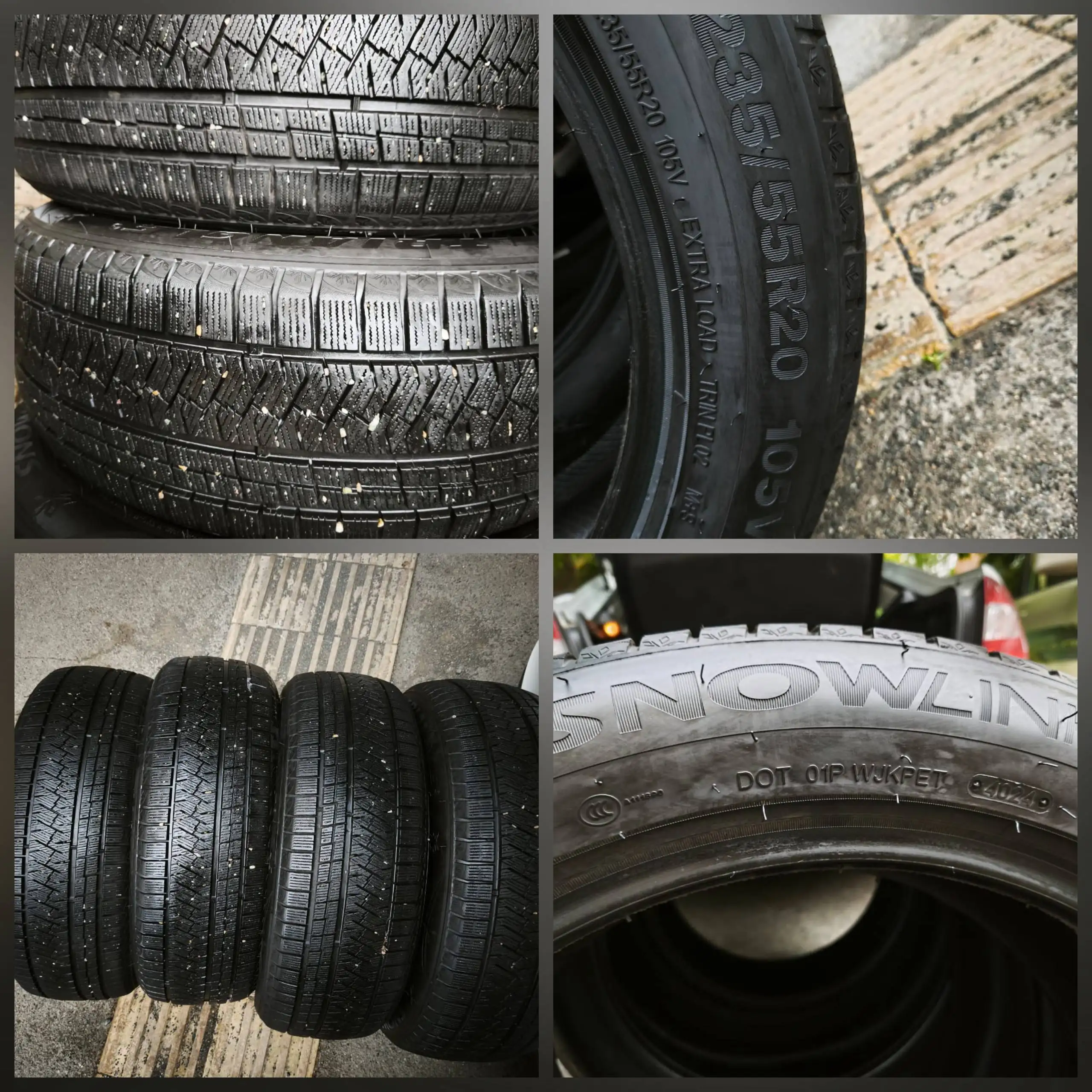Резина Triangle Snowlink PL02 235/55R20 2024 - Шины (Авто) в Владивосток