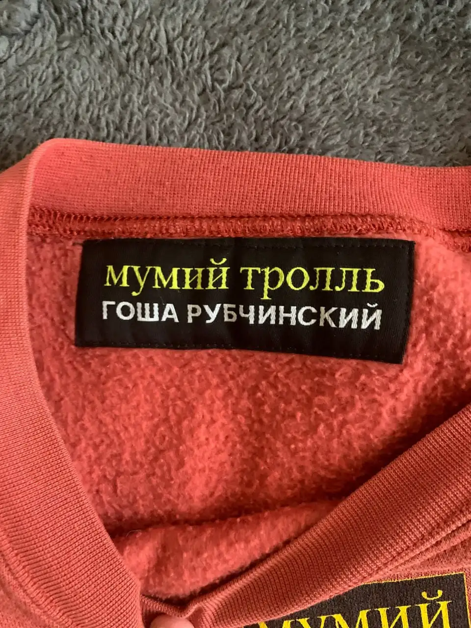 Раритетный свитшот Мумий Тролль и Гоша Рубчинский - Верхняя одежда (Одежда) в Владивосток