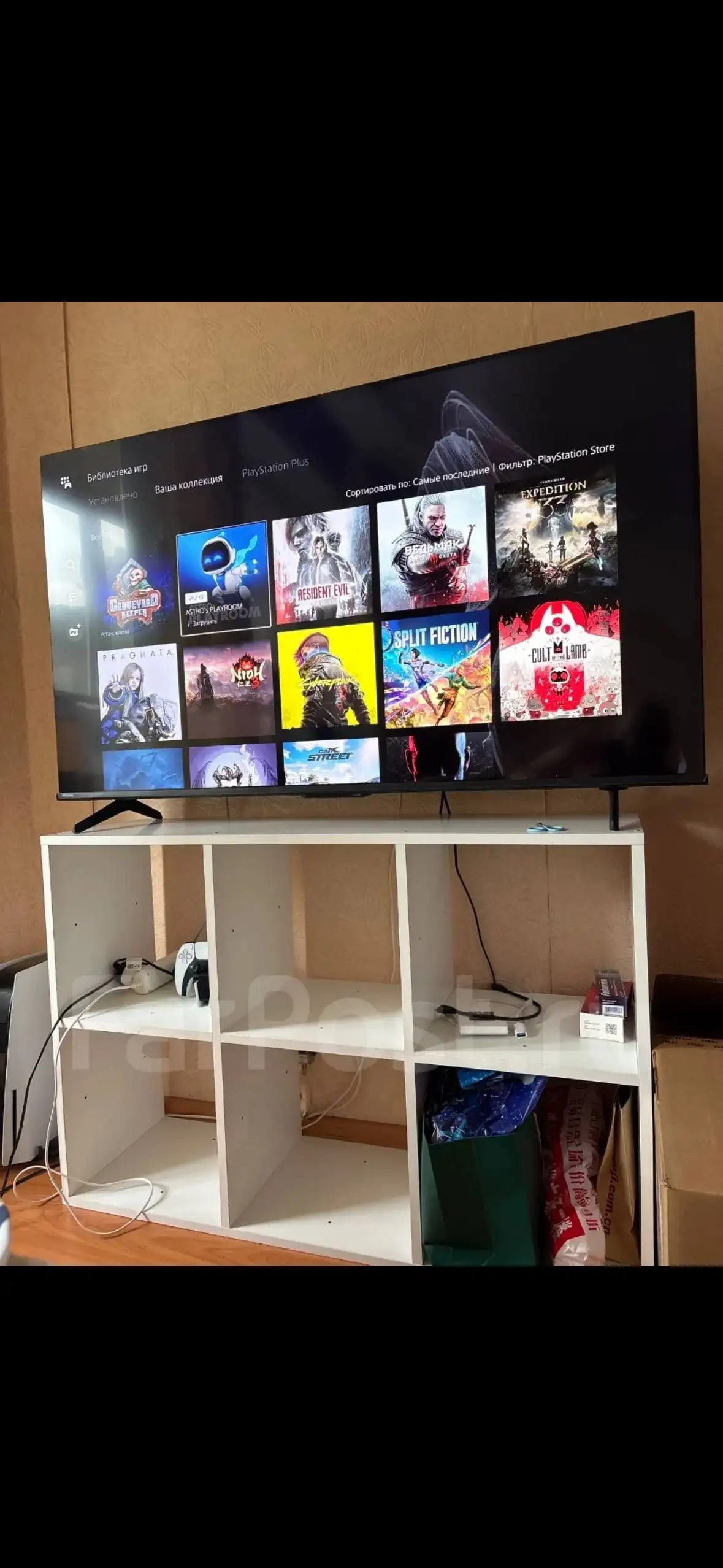 Продам PS5 с дисководом, 2 джойстика и аккаунт с играми - Игровые консоли (Электроника) в Владивосток