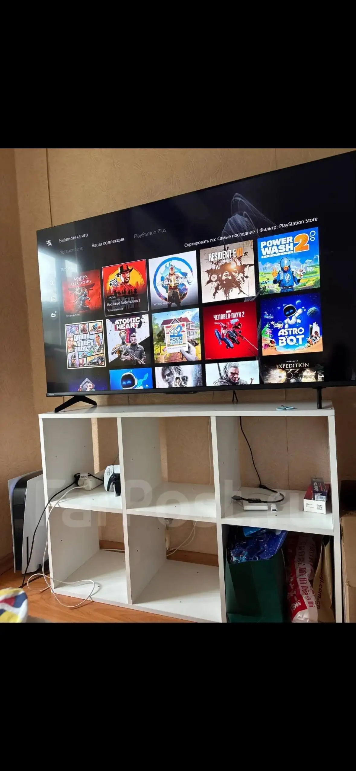 Продам PS5 с дисководом, 2 джойстика и аккаунт с играми - Игровые консоли (Электроника) в Владивосток