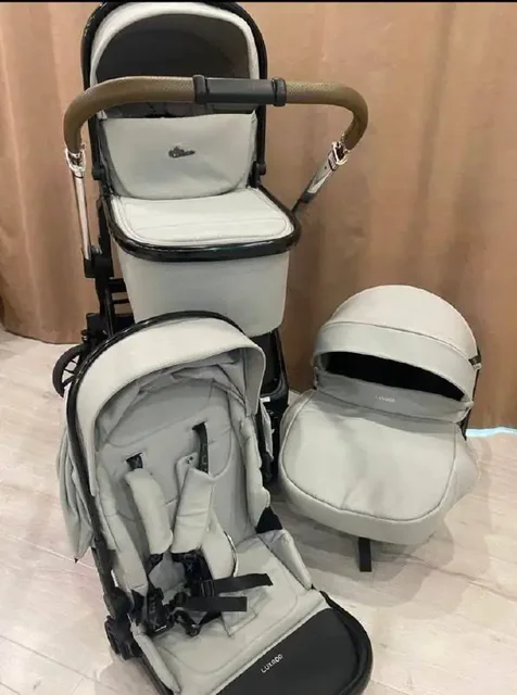 Коляска 3в1 Luxmom B1 - Мебель для детей в Владивосток