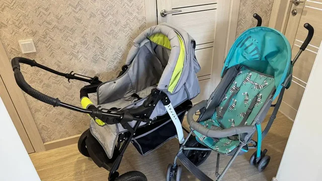 Детские коляски две шт. в хорошем состоянии - частное объявление в Владивосток